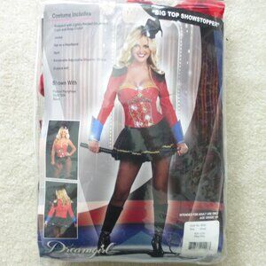 DREAMGIRL "Big Top Showstopper" circus ringmaster Halloween costume